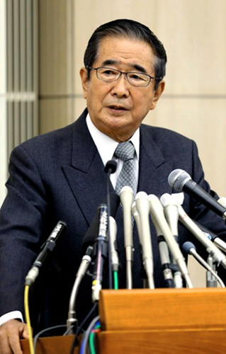 資料圖：日本前東京都知事、維新會共同代表石原慎太郎。