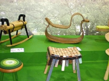 臺灣創(chuàng)意之光在文博會上閃耀 這樣玩木頭、鐵片