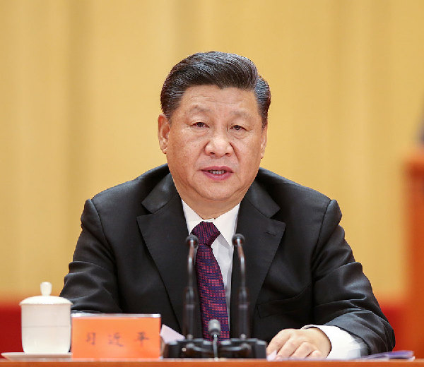 12月18日，慶祝改革開放40周年大會(huì)在北京人民大會(huì)堂隆重舉行。中共中央總書記、國(guó)家主席、中央軍委主席習(xí)近平在大會(huì)上發(fā)表重要講話。 （新華社記者 姚大偉 攝）