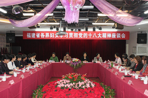 省婦聯(lián)邀請十八大女代表與各界婦女暢談學習貫徹十八大精神