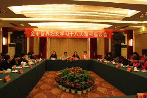 寧德市婦聯(lián)召開各界婦女學習黨的十八大精神座談會