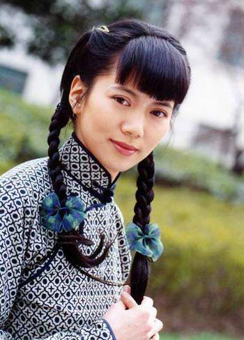 各路女星麻花辮拼清純 王菲最驚艷楊冪最可愛【3】